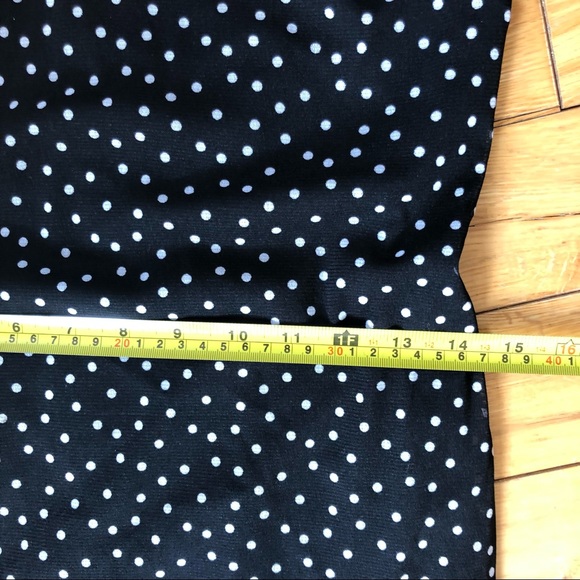 INC Polka Dot Bell Sleeves Dress - Picture 4 of 8